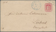 Hamburg - Ganzsachen: 1866, GA-Umschlag 1½ S Karmin Ohne Wasserzeichen Sauber Gebraucht Mit Blauem K - Hamburg