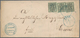 Hannover - Marken Und Briefe: 1851, Dreimal Wappen 1 Ggr. Auf Graugrün Mit WZ 2 Auf Schwererem Faltb - Hanover
