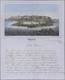 Helgoland - Marken Und Briefe: 1867 (28. Juli), Kolorierte Lithographie "Helgoland - Vom Meere Geseh - Heligoland
