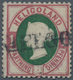 Helgoland - Marken Und Briefe: 1875, 1 F/1 Pf Lilakarmin/grün Sauber Entwertet Mit L1, Sign. Und Tie - Héligoland