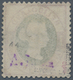 Helgoland - Marken Und Briefe: 1875, 1 F/1 Pf Lilakarmin/grün Sauber Entwertet Mit L1, Sign. Und Tie - Helgoland