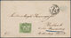 Mecklenburg-Strelitz - Besonderheiten: 1854, "incoming Mail" Aus Der Schweiz Mit 40 Rappen Grün Entw - Mecklenbourg-Strelitz