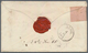 Preußen - Marken Und Briefe: 1850, 1 Sgr. Schwarz Auf Rosa, Waagerechter Rand-4er-Streifen Mit Reihe - Andere & Zonder Classificatie