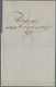 Preußen - Marken Und Briefe: "1468" Klarer Nummernstempel Auf 1 Sgr Rosa Und Beigesetzt SUDENBURG (R - Other & Unclassified