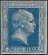 Preußen - Marken Und Briefe: 1857, 2 Sgr DUNKELBLAU Mit PLATTENFEHLER "L" (in Silbergroschen) MIT UN - Autres & Non Classés