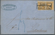 Preußen - Marken Und Briefe: 1861, 3 Sgr Gelborange Im Waager. Paar Entwertet Mit Ra3 "BERLIN STADTP - Autres & Non Classés