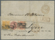 Preußen - Marken Und Briefe: 1858. Faltbriefhülle (Seidenpapier, Bügig), Frankiert Mit 3 Sgr. Orange - Other & Unclassified