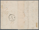 Preußen - Marken Und Briefe: 1863, 4 Pfg. Grün, Zwei Belege: Einzelfrankatur Auf Vollständigem Strei - Autres & Non Classés