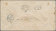 Preußen - Marken Und Briefe: 1867, EINZELFRANKATUR NACH AUSTRALIEN: Innendienstmarke 10 Sgr. Rosarot - Autres & Non Classés
