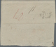 Sachsen - Vorphilatelie: 1820 Ca Paketbegleitbrief "FRANCO HAMBURG" Nach "Rudolf Weigel Kunsthandlun - Prephilately