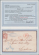 Sachsen - Marken Und Briefe: 1859, 5 Ngr. Ziegelrot, Dreiseitig Voll- Bis Breitrandig Mit Klarem Num - Saxe