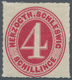 Schleswig-Holstein - Marken Und Briefe: 1864, 4 Schilling Karminrot Postfrisch, Die Marke Hat Tadell - Autres & Non Classés