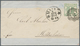 Thurn & Taxis - Marken Und Briefe: 1862, 1 Kr. Grün, Seltene Einzelfrankatur Auf Streifband, NS "134 - Autres & Non Classés