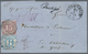 Thurn & Taxis - Marken Und Briefe: 1866, 21-Kreuzer-Frankatur In Die Schweiz, Charge-Brief, Frankier - Autres & Non Classés