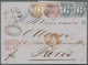Thurn & Taxis - Marken Und Briefe: 1864, 36 Kr. Frankatur, Bestehend Aus 15 Kr. Lila, Zwei Exemplare - Andere & Zonder Classificatie