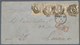 Thurn & Taxis - Marken Und Briefe: 1862 (Markenausgabe), 36 Kreuzer Frankatur, Bestehend Aus 9 Kr. B - Andere & Zonder Classificatie
