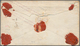 Thurn & Taxis - Ganzsachen: 1861, 3 Kr. Rosa, Kleinformat, Seltene Verwendung Als Wertbrief Mit K2 S - Other & Unclassified