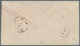 Thurn & Taxis - Ganzsachenausschnitte: 1865, 3 Kr. Karminrosa, Besonders Breit Geschnittener Ganzsac - Autres & Non Classés