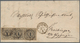 Württemberg - Marken Und Briefe: 1851, 1 Kr Schwarz Auf Altelfenbein, Type III, Drei Waagerecht Leic - Other & Unclassified