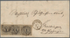 Württemberg - Marken Und Briefe: 1851, 1 Kr Schwarz Auf Altelfenbein, Type III, Drei Waagerecht Leic - Sonstige & Ohne Zuordnung