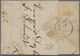 Württemberg - Marken Und Briefe: 1851/1856, Zwei Briefhüllen Mit Einzelfrankatur 3 Kr. Schwarz Auf G - Sonstige & Ohne Zuordnung