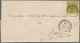 Württemberg - Marken Und Briefe: 1851/1856, Zwei Briefhüllen Mit Einzelfrankatur 3 Kr. Schwarz Auf G - Other & Unclassified