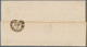 Württemberg - Marken Und Briefe: 1851/1856, Zwei Briefhüllen Mit Einzelfrankatur 3 Kr. Schwarz Auf G - Sonstige & Ohne Zuordnung