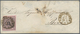 Württemberg - Marken Und Briefe: 1856,1857, Zwei Briefe Je Mit 9 Kreuzer 1. Ausgabe, 1) 9 Kr. Schwar - Other & Unclassified