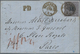 Württemberg - Marken Und Briefe: 1852, 18 Kr Schwarz A. Grauviolett, Type I, Allseits Breitrandig, A - Other & Unclassified