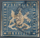 Württemberg - Marken Und Briefe: 1857, Wappen 18 Kr. Hellblau Ohne Seidenfaden, Links Oben/unten Kna - Other & Unclassified
