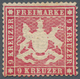 Württemberg - Marken Und Briefe: 1861, Wappen 9 Kr. Karmin, Dickes Papier Eng Gezähnt Ungebraucht Wo - Other & Unclassified