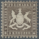 Württemberg - Marken Und Briefe: 1863, Wappen 9 Kr. In D-Farbe Schwarzbraun Weit Gezähnt, Ungebrauch - Sonstige & Ohne Zuordnung