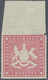 Württemberg - Marken Und Briefe: 1865, 3 Kreuzer Rosakarmin Vom Oberrand Postfrisch, Die Marke Hat G - Other & Unclassified