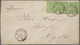 Württemberg - Marken Und Briefe: 1871/1873, 1 Kr. Grün Durchstochen, Drei Einzelfrankaturen Und Eine - Sonstige & Ohne Zuordnung