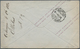 Württemberg - Marken Und Briefe: 1869, Ovalausgabe 1 Kr. Grün Im Dreierstreifen + Einzelmarke Durchs - Other & Unclassified