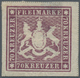 Württemberg - Marken Und Briefe: 1873, Wappen 70 Kr. Braunlila, Erste Auflage Mit Einfachen Linien, - Other & Unclassified