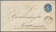 Württemberg - Ganzsachen: 1863, Umschlag 6 Kr Dunkelblau, Gebraucht Von "Waldsee" Nach Nördlingen, K - Other & Unclassified