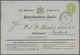 Württemberg - Ganzsachen: 1872 (ca.), Postkarte 1 Kr Grün, Rs. Zudruck "Gutbrod & Co", Gebraucht Von - Autres & Non Classés