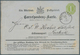 Württemberg - Ganzsachen: 1872 (ca.), Postkarte 1 Kr Grün, Rs. Zudruck "Gutbrod & Co", Gebraucht Von - Andere & Zonder Classificatie