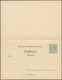 Württemberg - Ganzsachen: 1893, Dienst-Doppelkarte 5+5 Pf Amtl. Verkehr, Für Die Universität Tübinge - Andere & Zonder Classificatie