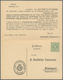 Württemberg - Ganzsachen: 1916, Doppelkarte 3+5 Pf Amtl. Verkehr (Viehzwischenzählung 1916), Ungebra - Other & Unclassified