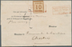 Elsass-Lothringen - Stempel: K:PR:FELD-POST RELAIS No38 27/2, Ra3 In ROT, Klarer Zweifacher Luxusabs - Other & Unclassified