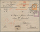 Deutsches Reich - Brustschild: 1869, 1/4 Gr Kleiner Schild MiF Mit 1/2 Gr Großer Schild Je Sauber Ge - Unused Stamps