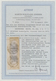 Deutsches Reich - Brustschild: 1872, Kleiner Schild 1/3 Gr. Dunkelgrün Im Dreierstreifen Auf Brief M - Ungebraucht