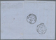 Deutsches Reich - Brustschild: 1872, Kleiner Schild ½ Gr. Orangerot SECHSMAL(!) Auf Faltbrief Von "S - Neufs