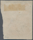 Deutsches Reich - Brustschild: 1872, 2 Gr. Grauultramarin Kleiner Schild UNGEZÄHNT, Entwertet Mit Zw - Ungebraucht
