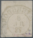 Deutsches Reich - Brustschild: 1872, 5 Gr. Ockerbraun Kleiner Schild UNGEZÄHNT, Entwertet Mit Ideal - Nuevos