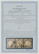 Deutsches Reich - Brustschild: 1872, Kleiner Schild 7 Kr. Ultramarin Im 3er Streifen Mit K1 "MANNHEI - Unused Stamps
