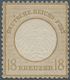 Deutsches Reich - Brustschild: 1872 Kleiner Schild 18 Kreuzer Ockerbraun Ungebraucht Mit Originalgum - Unused Stamps