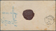 Deutsches Reich - Brustschild: 1872, Kleiner Schild 18 Kreuzer Graubraun Als EINZELFRANKATUR Von "FR - Neufs